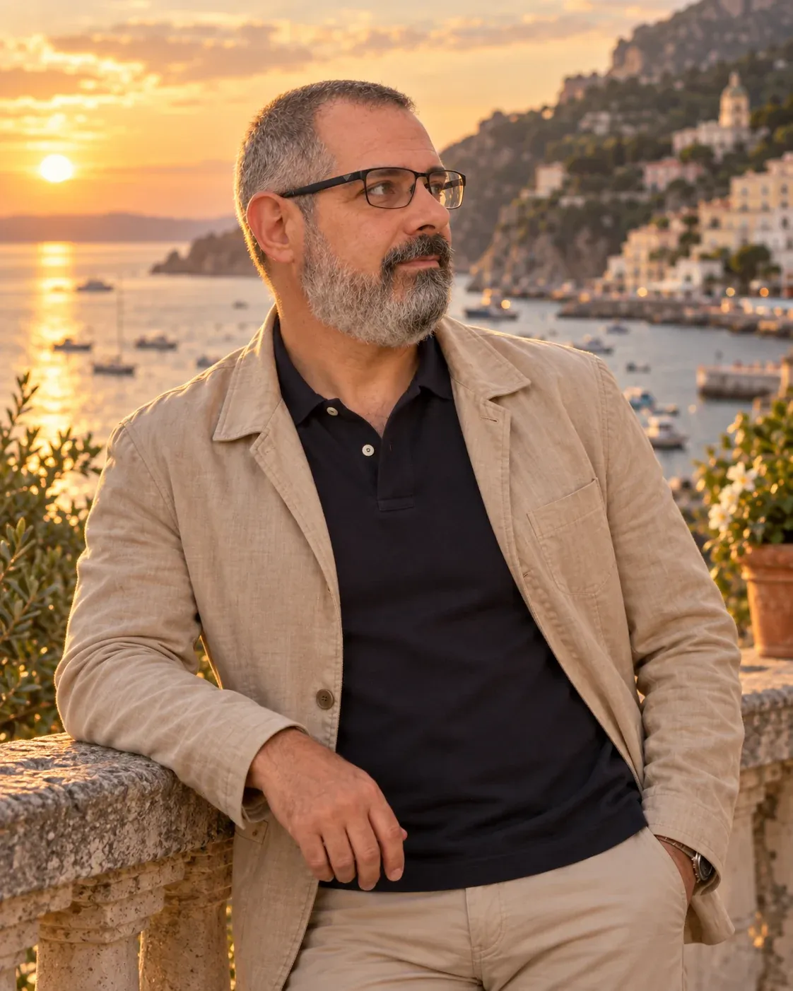 Marco Franceschi in un ritratto editoriale